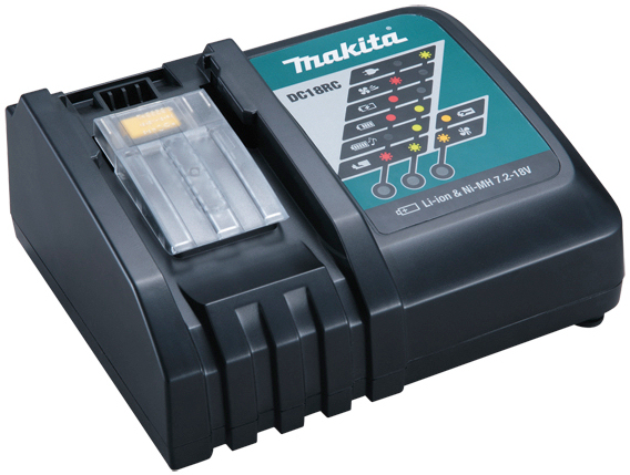 Makita DC18RC Makstar Compact 7.2v-18V Charger Musical Indicator