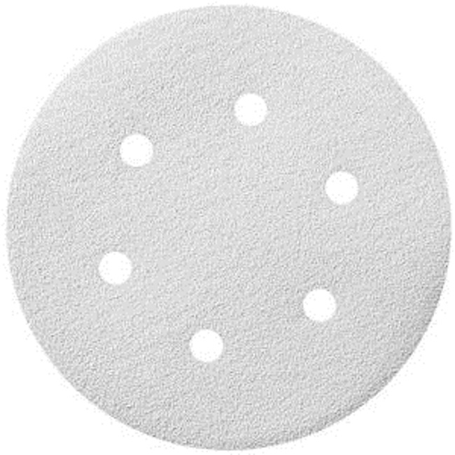 Makita P-37655 Velcro Backed 150mm Abrasive White Disc 40 Grit (Pack of 10)