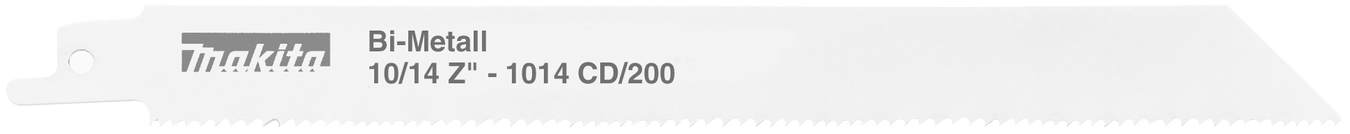 Makita P-49529 Bi-metal Blade Length: 200mm, No of Teeth: 10-14 variable, P49529