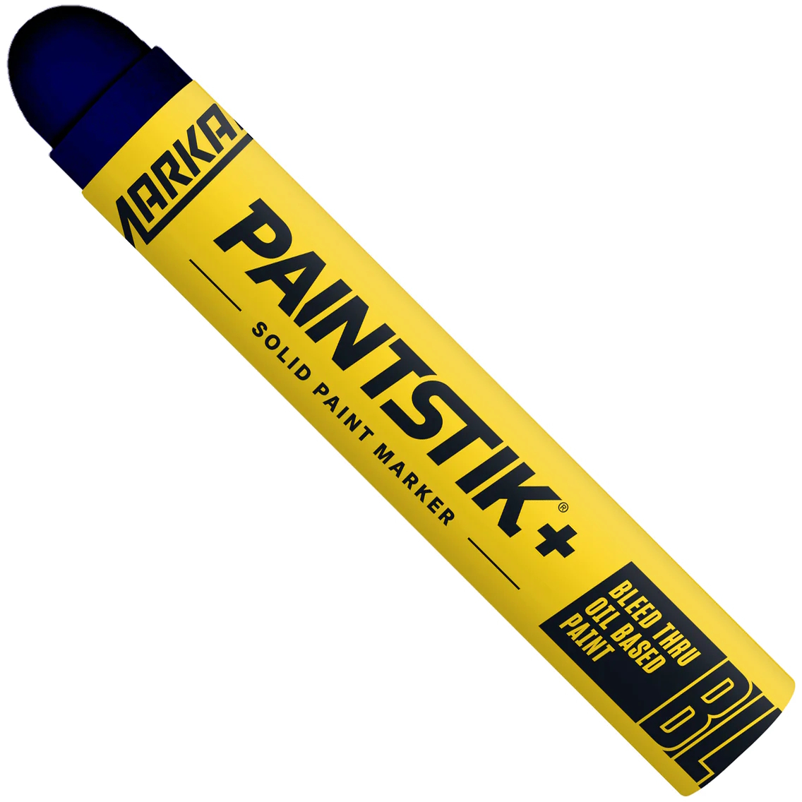 Markal 080725 Bleed Through B-L Paintstik - Blue (Pack 12)