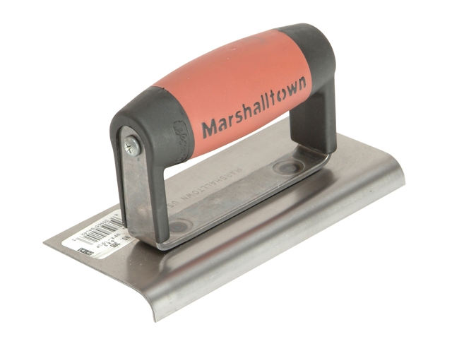 Marshalltown M36D Cement Edger Straight End with Durasoft Handle 6 x 3"