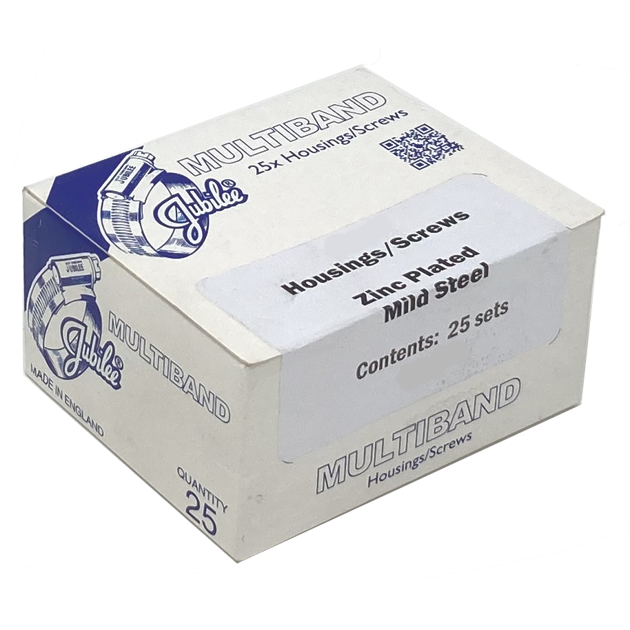 Jubilee MB1704 Multiband Mild Steel Housing/Screws 11mm 25 Sets Pack JUB1704