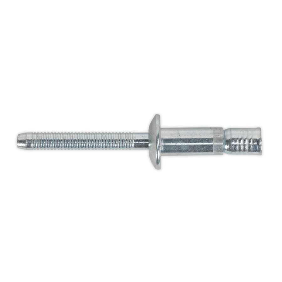 Sealey MB6332 Steel Structural Rivet Zinc Plated 6.3 x 32mm Pack of 100