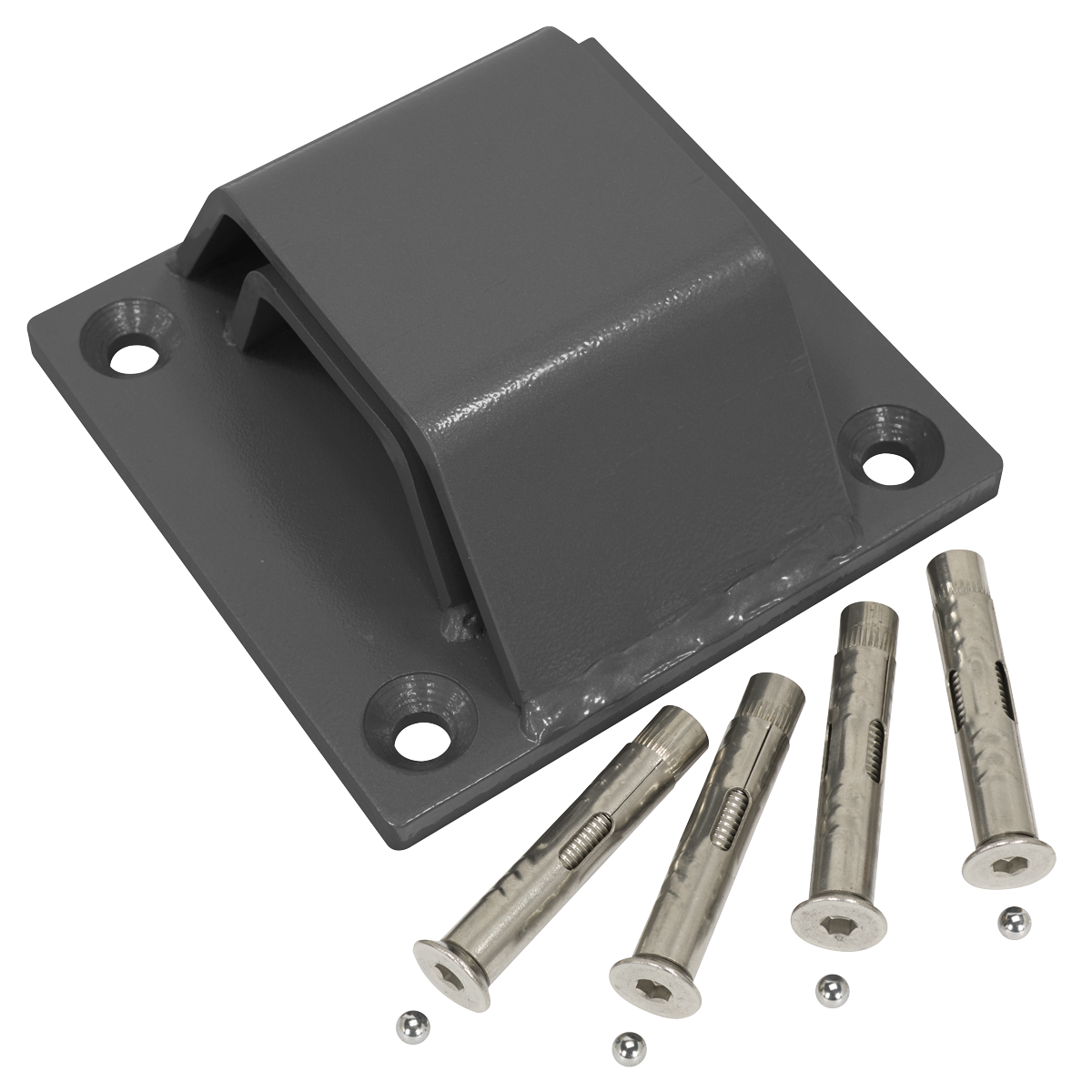 Sealey MCGA01D Motorcycle Ground Anchor with Twin Layer Protection
