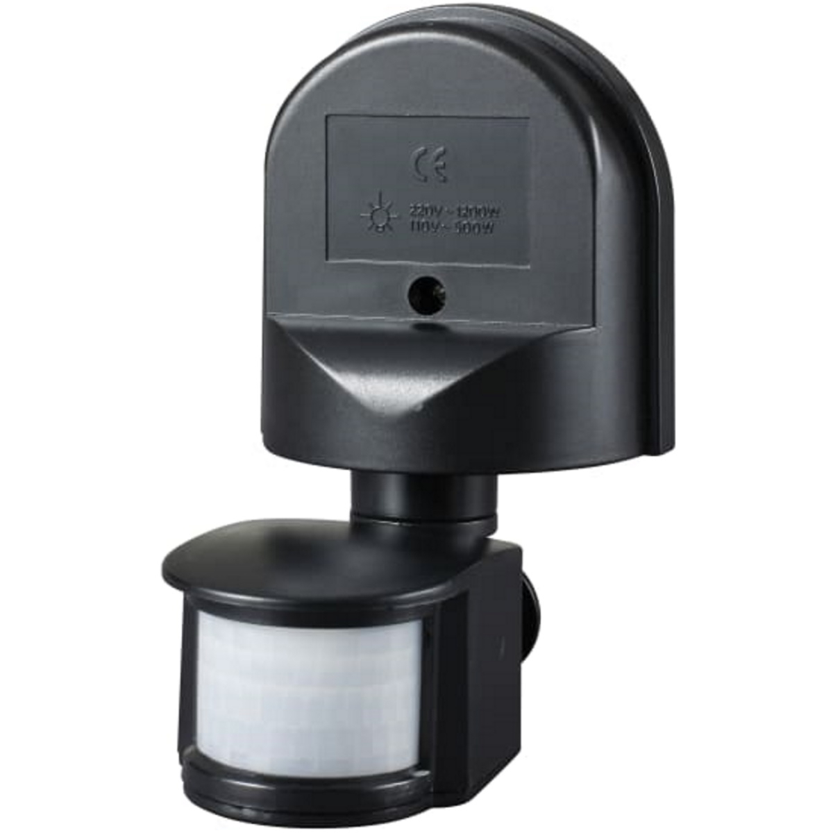 Meridian Lighting PIR180BLK Wall Mounted PIR Motion Detector Black MDNPIR180B