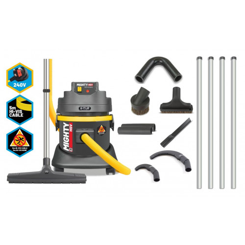 V-Tuf MightyHSV110 110V M Class 21L Dust Extraction Vacuum Cleaner
