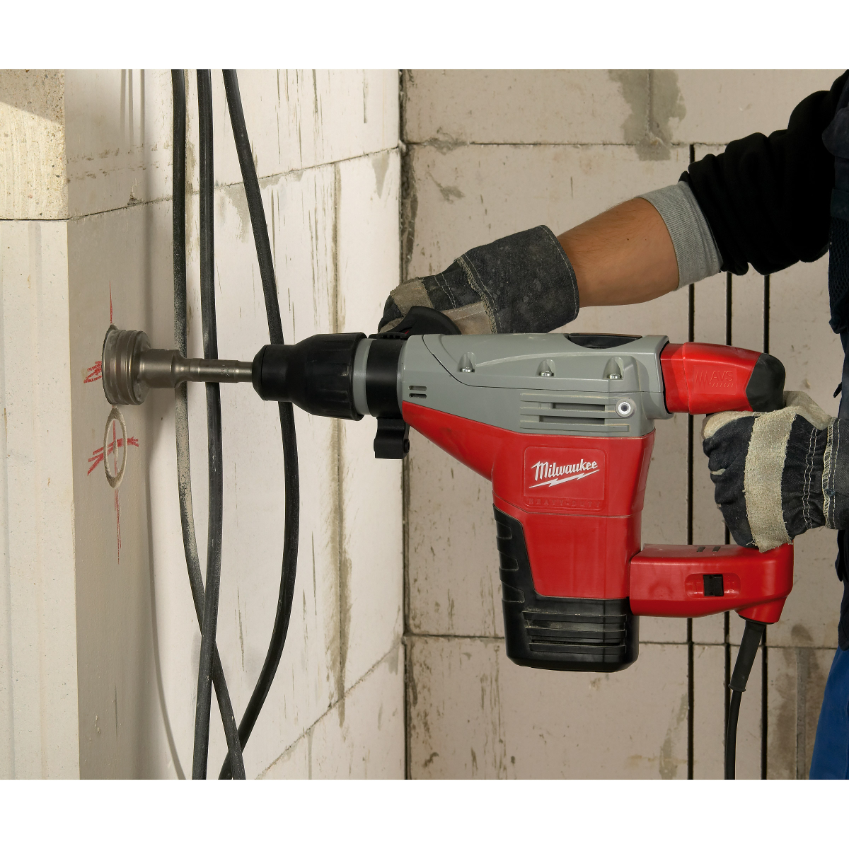 Milwaukee kango K545S (SDS Max) Drilling and Breaking hammer-240V