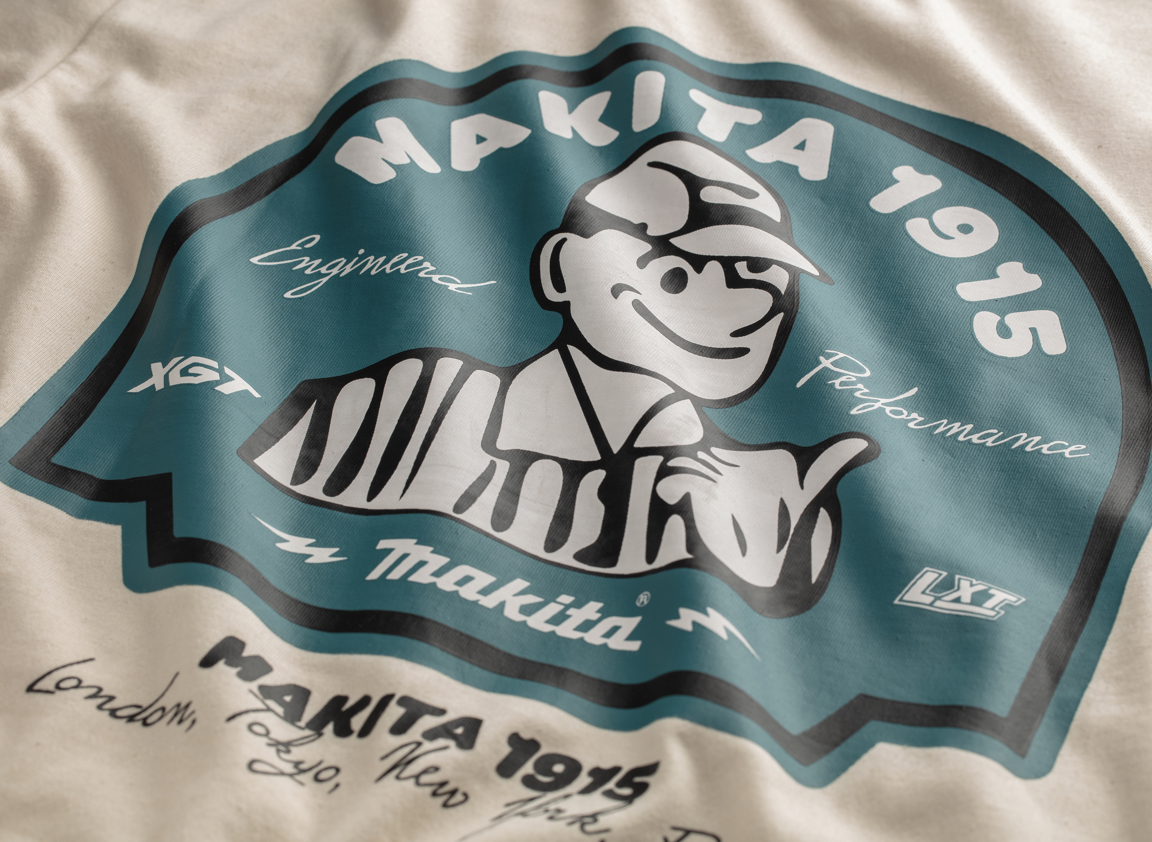 Makita MK101M Origin T-Shirt White