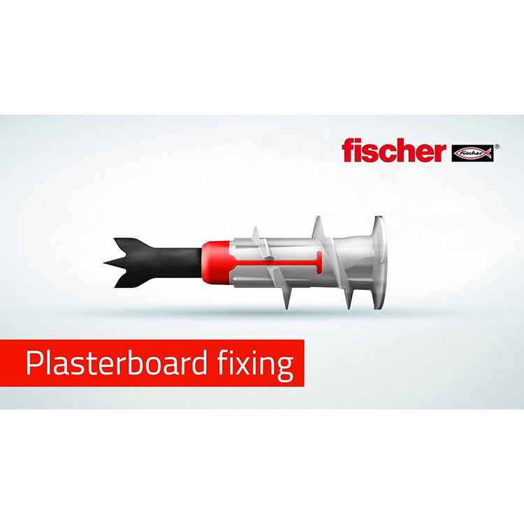 Fischer 545678 Plasterboard Fixing DuoBlade S With Screw (Pack x 20)