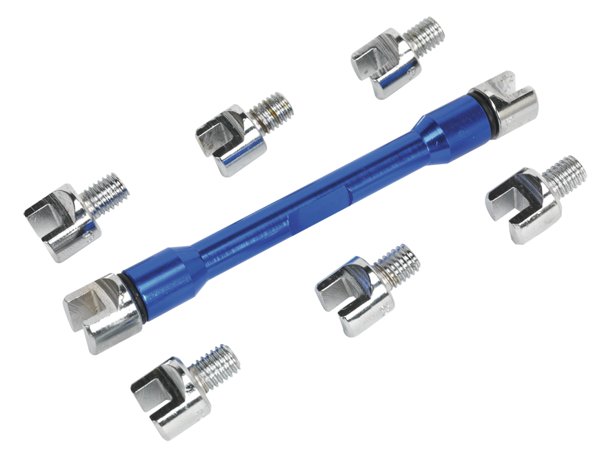 Sealey MS086 Spoke Wrench Set 9pc