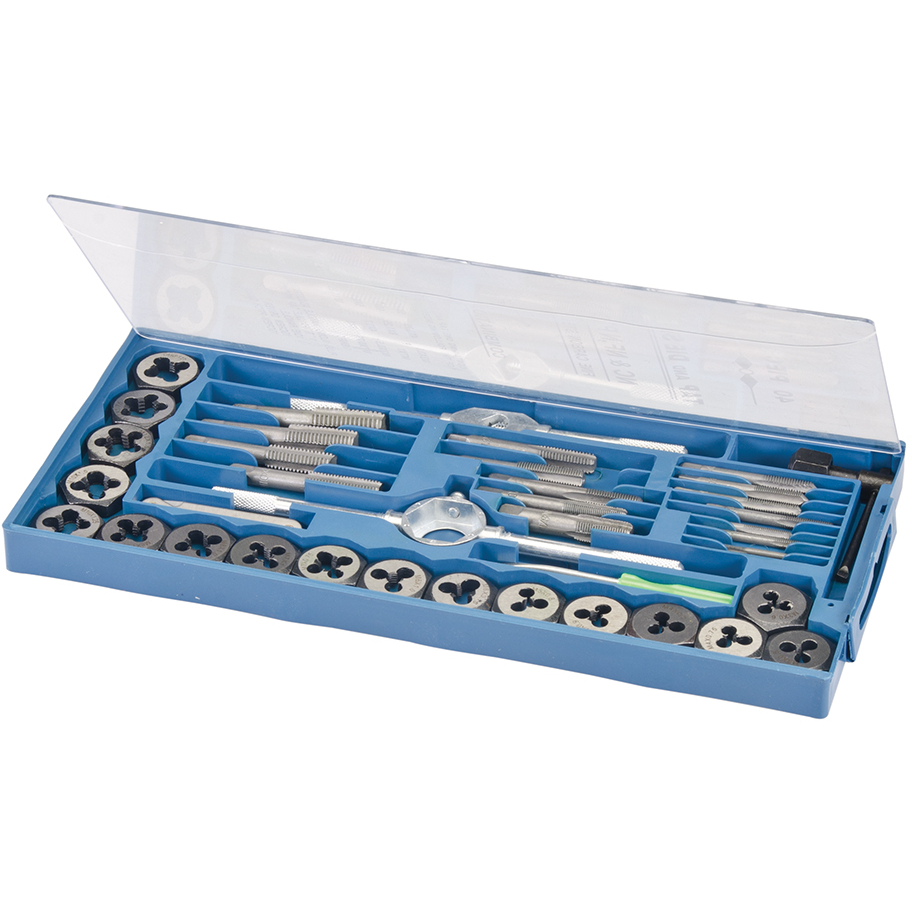 Silverline MS51 40 Piece Tap and Die Set 