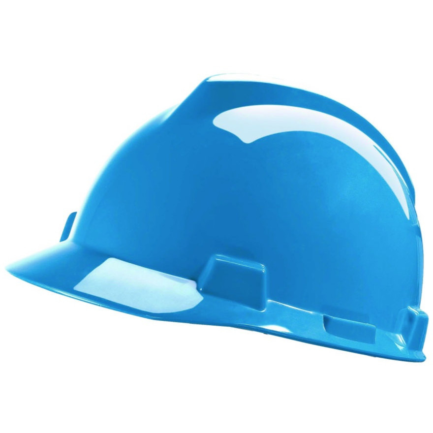 MSA GV152 V-Gard Safety Helmet - Blue