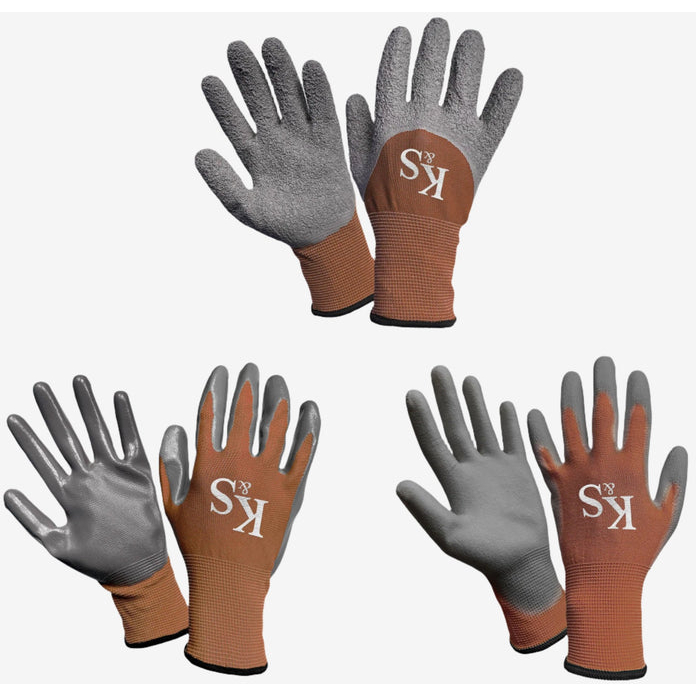 Kent & Stowe 70105487 Multi-Task Triple Pack Gloves