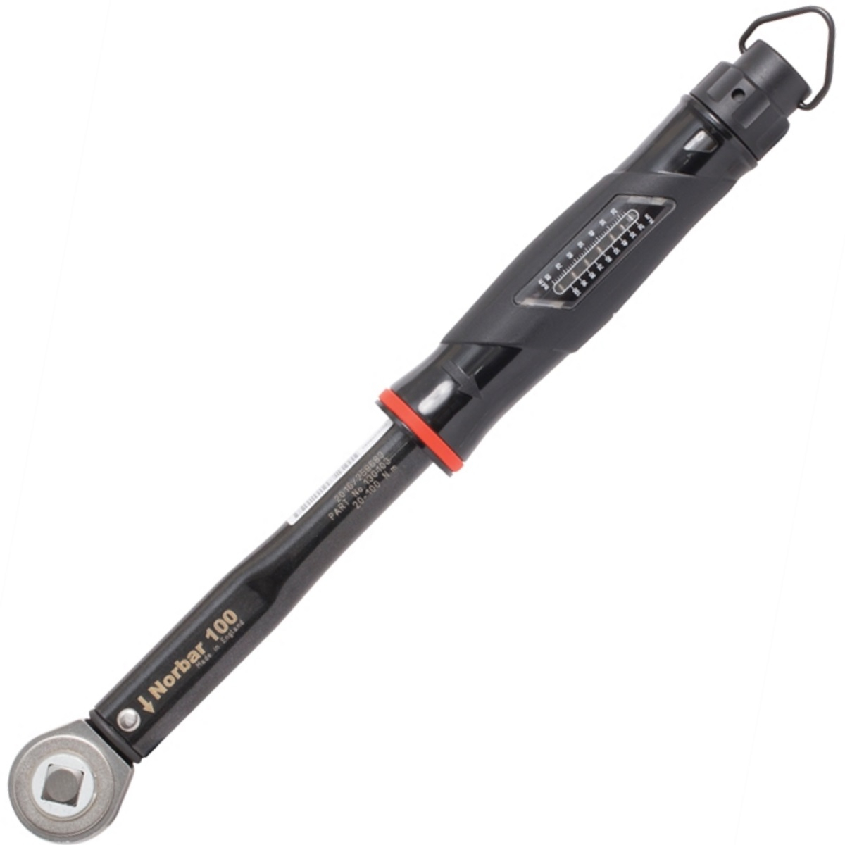 Norbar 130103 NorTorque®100 Adjustable Dual Scale Ratchet Torque Wrench 1/2in Drive 20-100Nm NOR130103