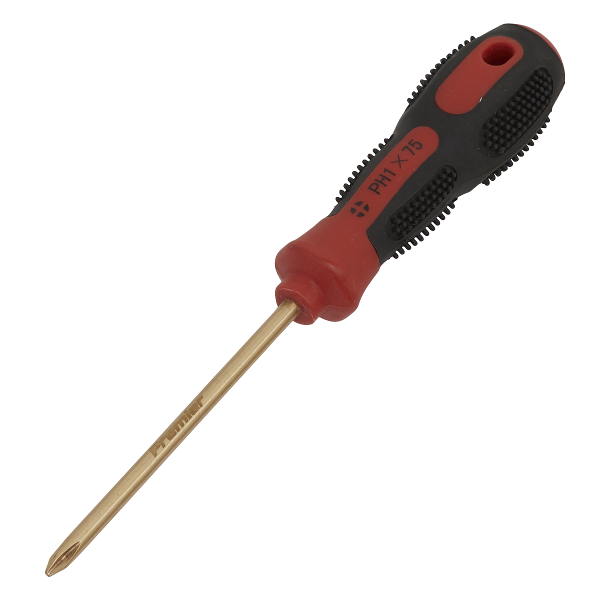 Sealey NS096 Screwdriver Phillips #1 x 75mm - Non-Sparking