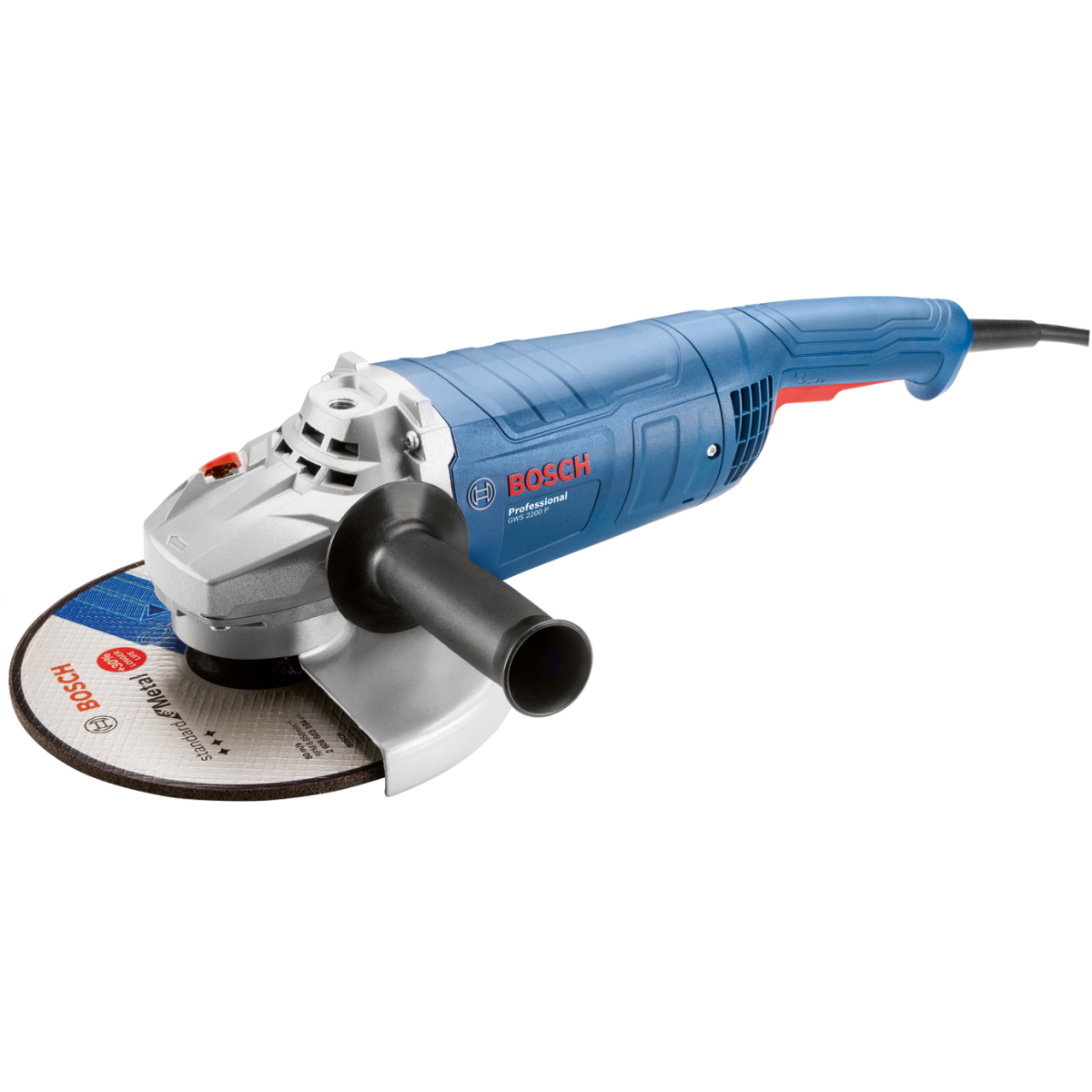 Bosch GWS 2200 P 9" /230mm 2200w Angle Grinder with PROtection Switch