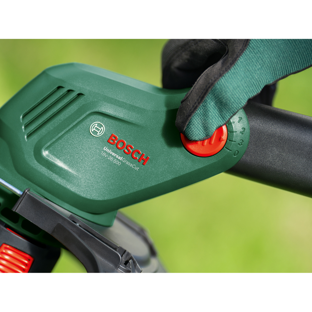 Bosch UniversalGrassCut 18V-26-500 18v Grass Trimmer 26cm (1x2.0ah)
