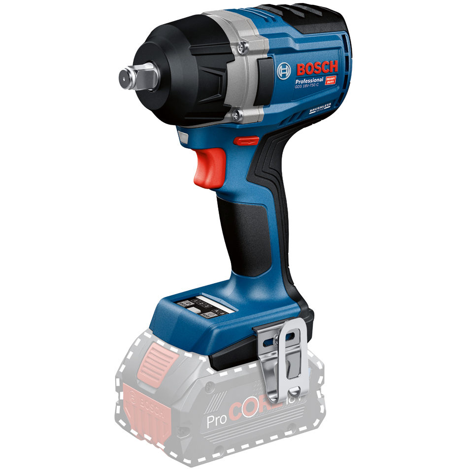 Bosch GDS 18V-750 C 18v Body Only 750Nm Impact Wrench Brushless in Carton