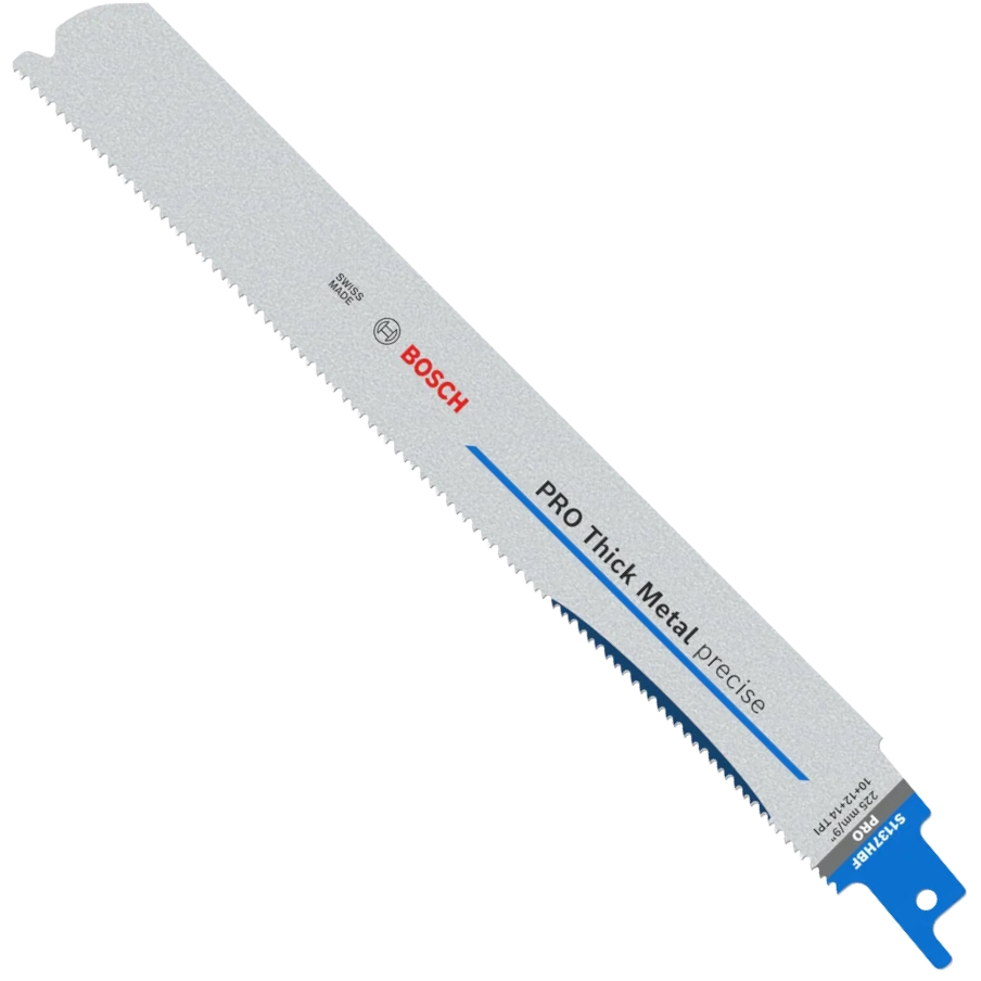 Bosch S1137HBF / S1137CHF PRO Thick Metal Precise 225mm Reciprocating Saw Blade (Packet of 5) 2608658998