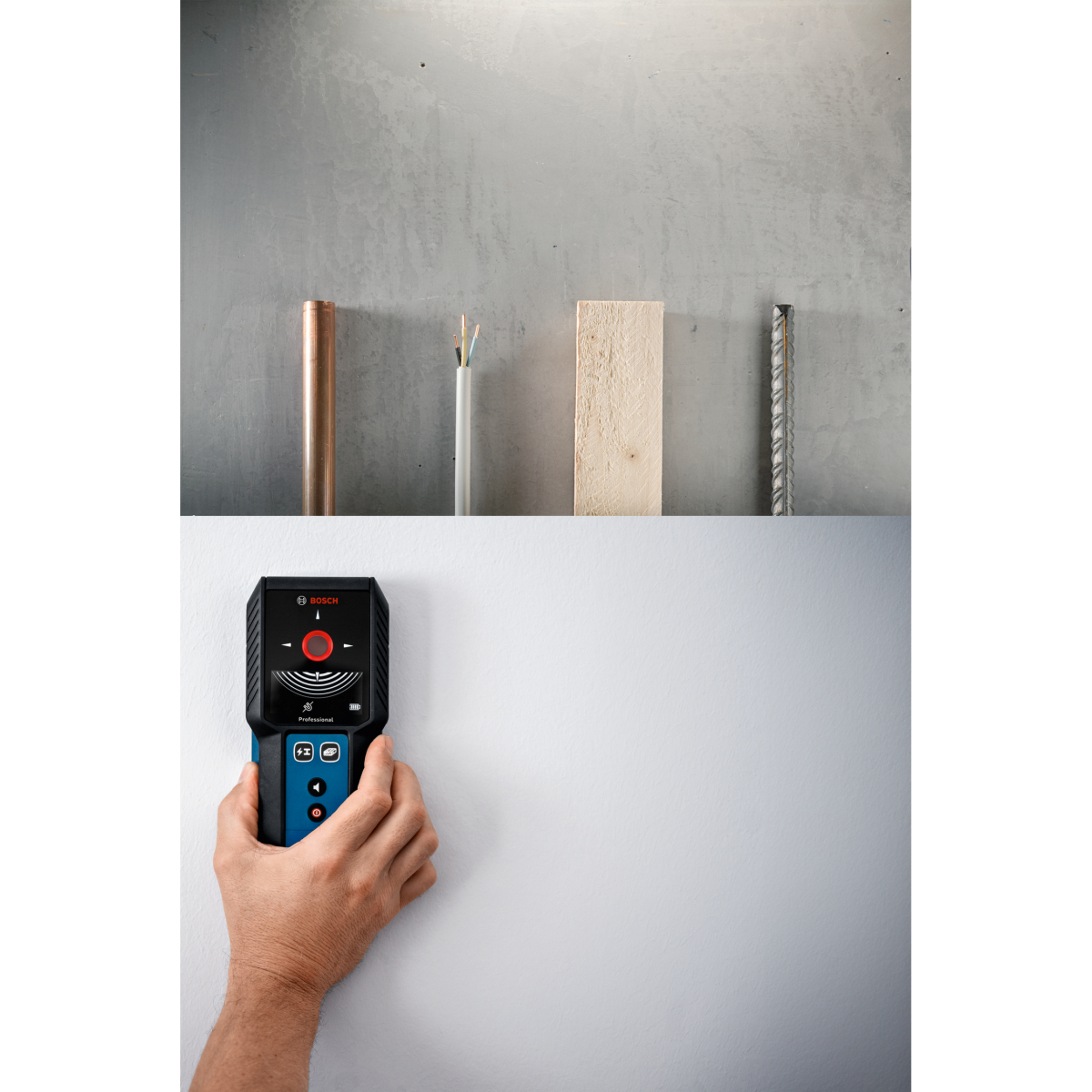 Bosch GMS 120-27 + Li-on Adaptor Professional Detector