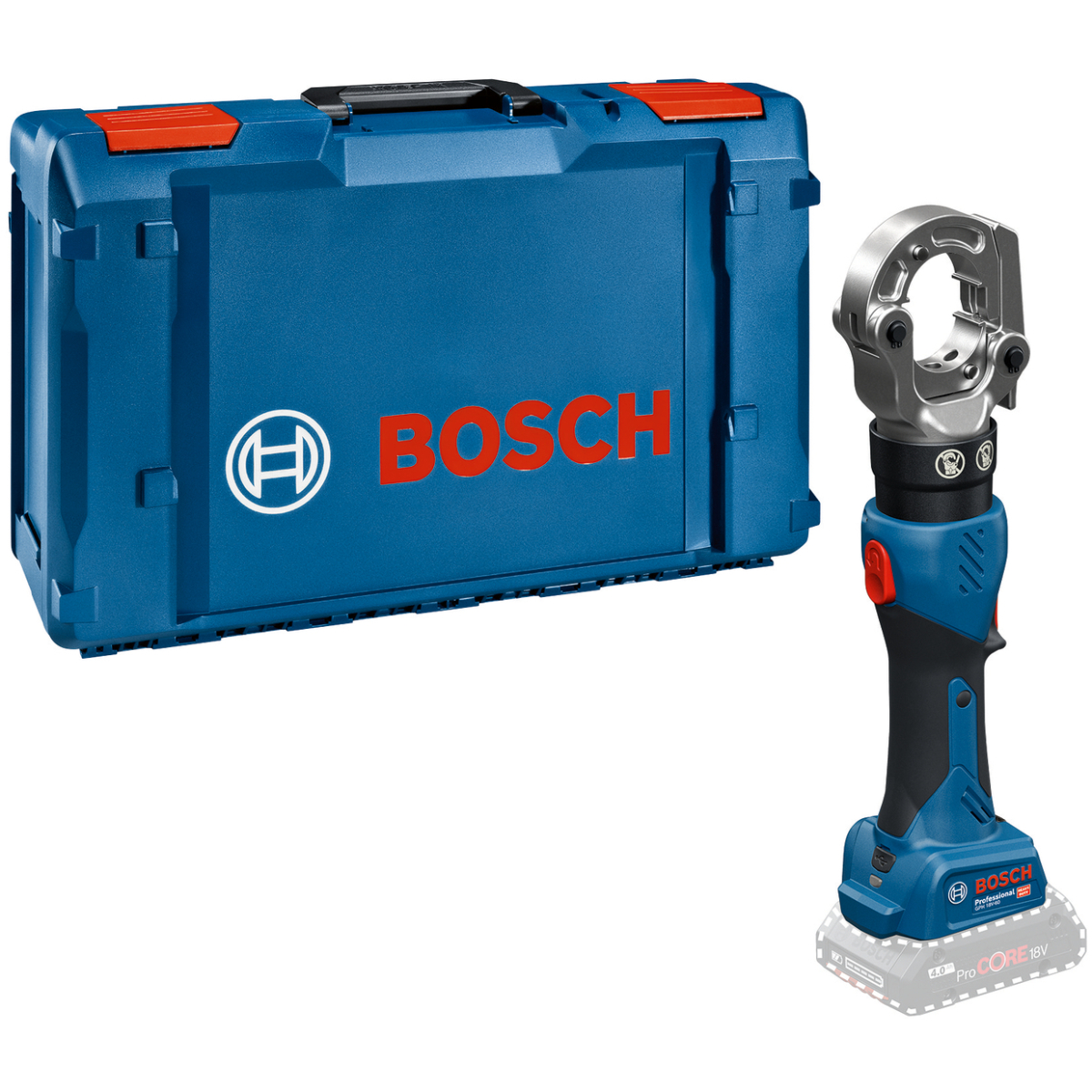 Bosch GPH 18V-60 18v Body Only Hydraulic Crimping Tool in XL-BOXX