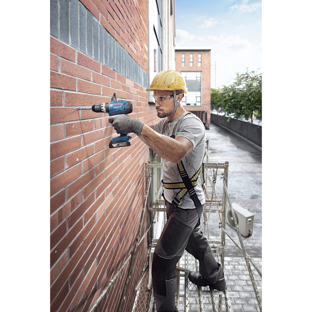 Bosch GSB18V-25 18v Body Only Combi Drill in Case