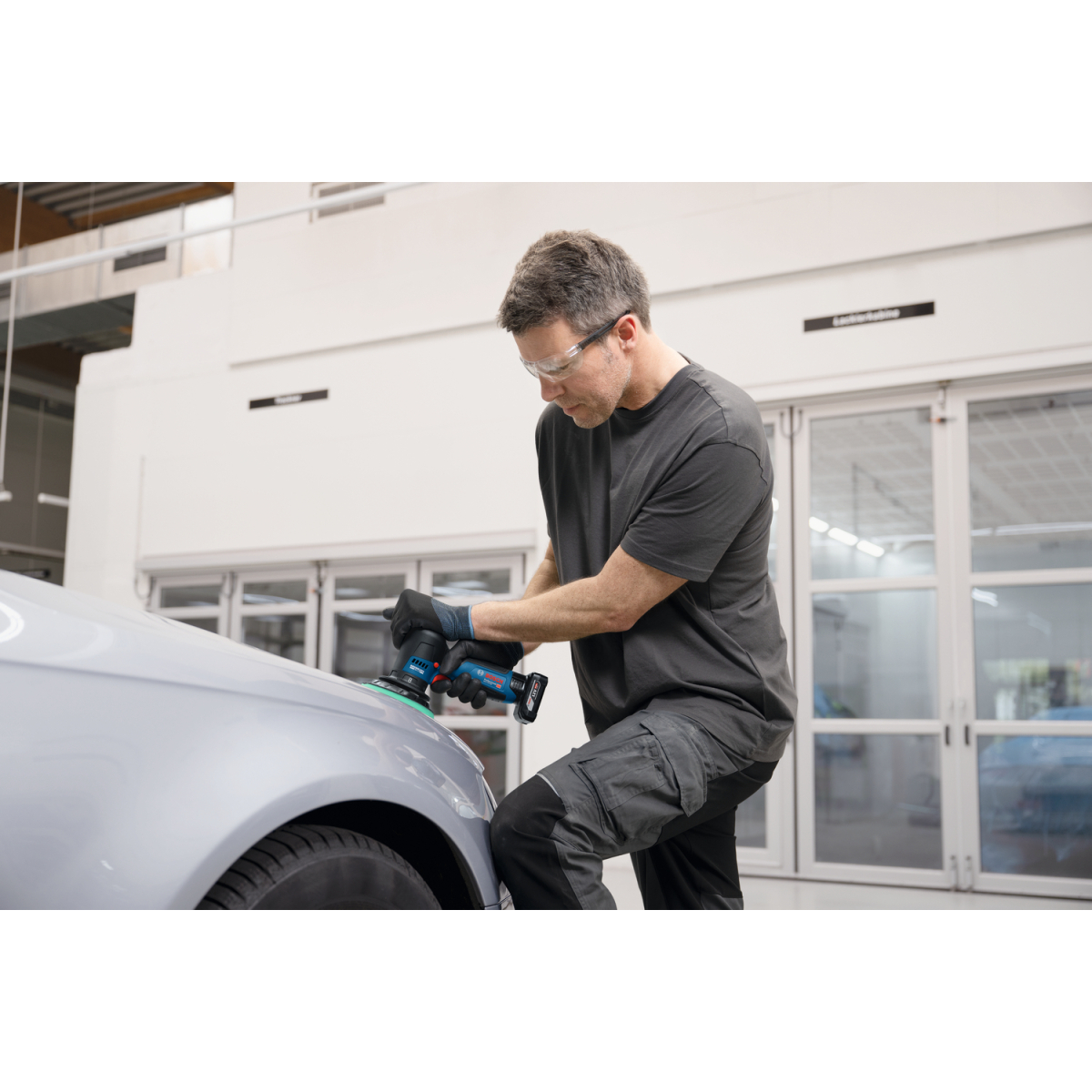 Bosch GPX 12V-125 12v Body Only 125mm Spot Repair Polisher Brushless