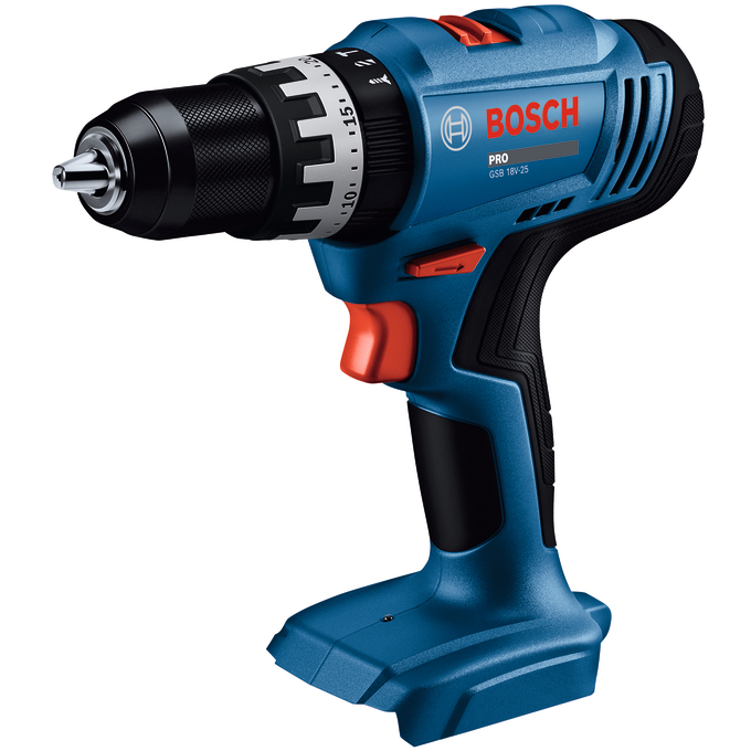 Bosch GSB18V-25 18v Body Only Combi Drill in Case