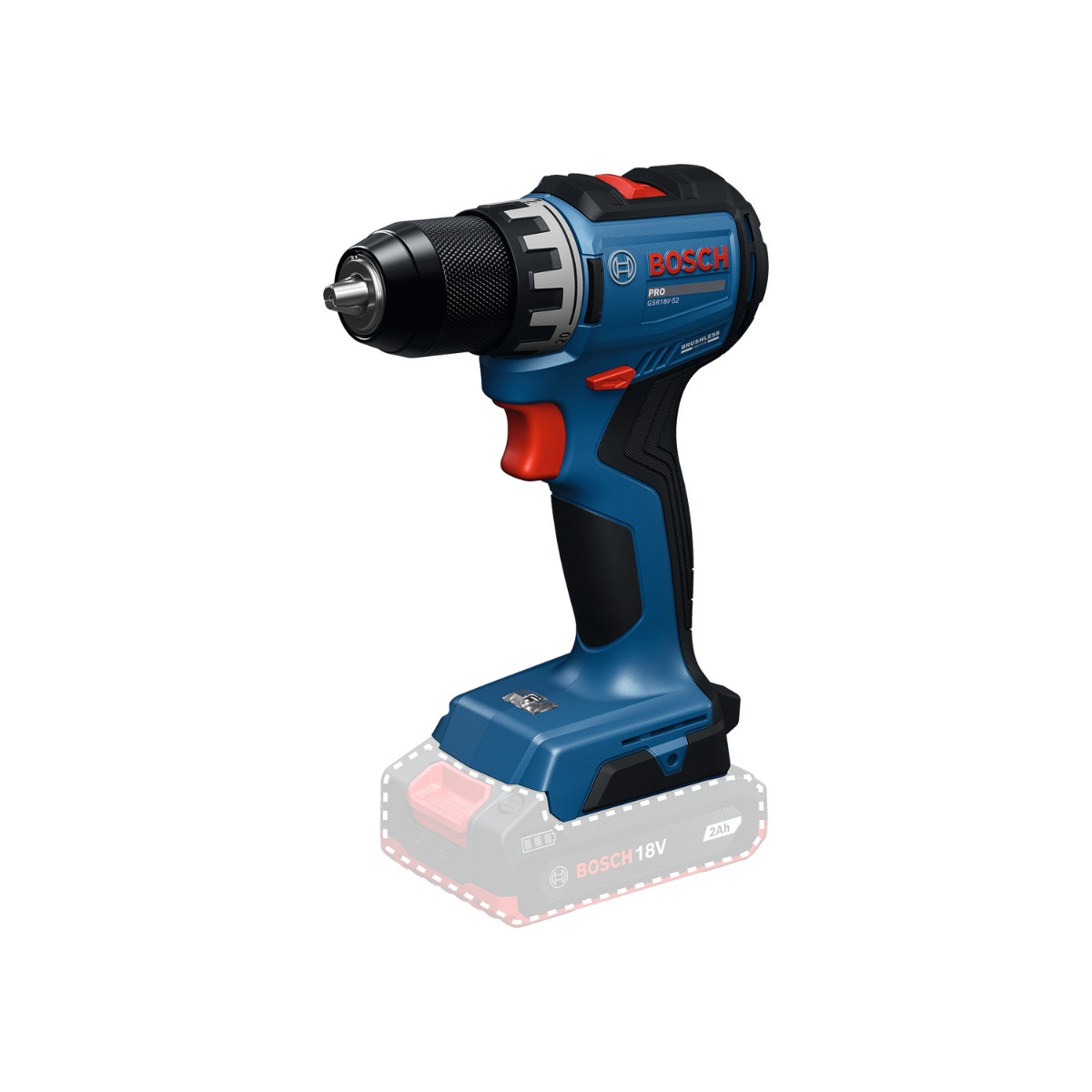Bosch GSR 18V-52 Body Only 18V Drill Driver