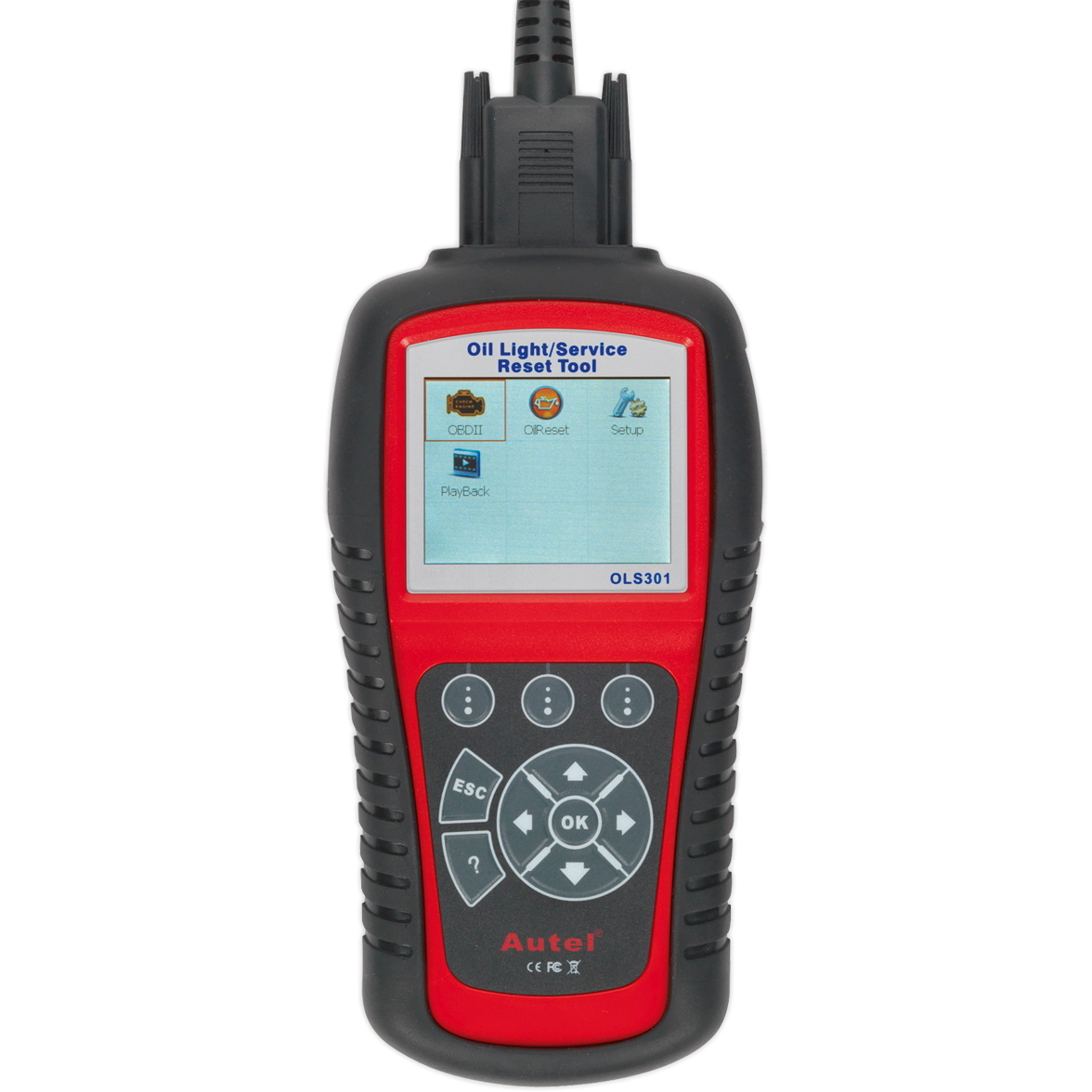 Sealey OLS301 EOBD Code Reader - Oil & Service Reset Tool