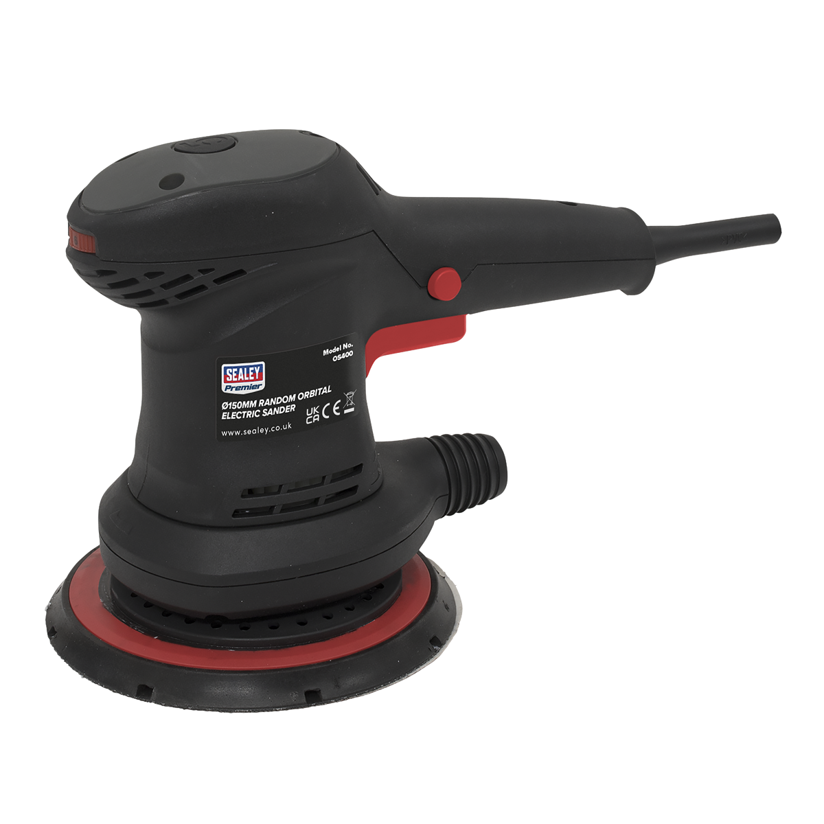 Sealey OS400 Random Orbital Electric Sander &oslash;150mm 400W