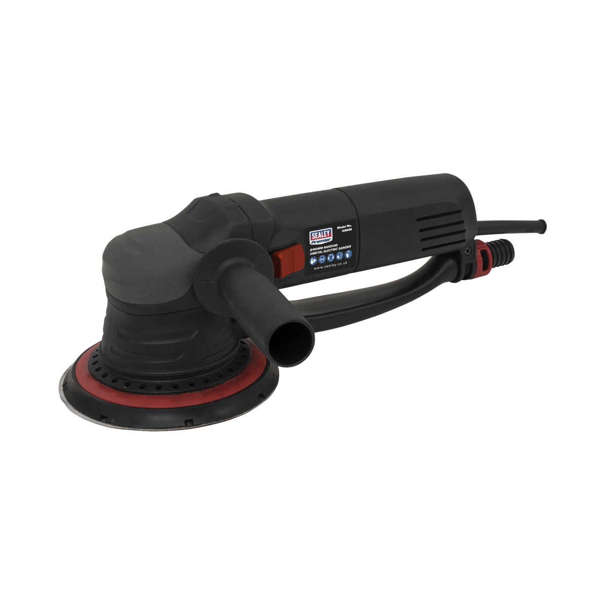 Sealey OS600 Random Orbital Electric Sander &oslash;150mm 600W