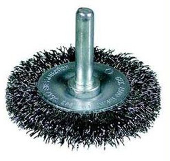 Osborn 0008-600421 Crimped Wire Drill Brush 75mm Wheel with 6mm Shank