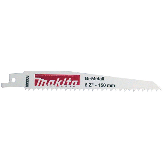 Makita P-05088 Bi-Metal (5 pack) Blade Length: 150mm. No of Teeth: 6. P05088