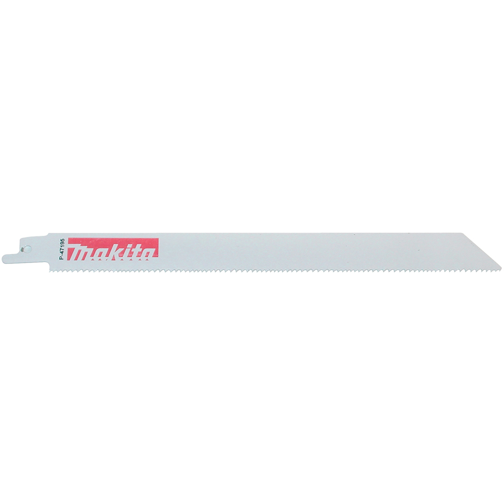 Makita P-47195 Bi Metal Reciprocating Saw Blade 225mm 10-14 tpi, Pack of 5
