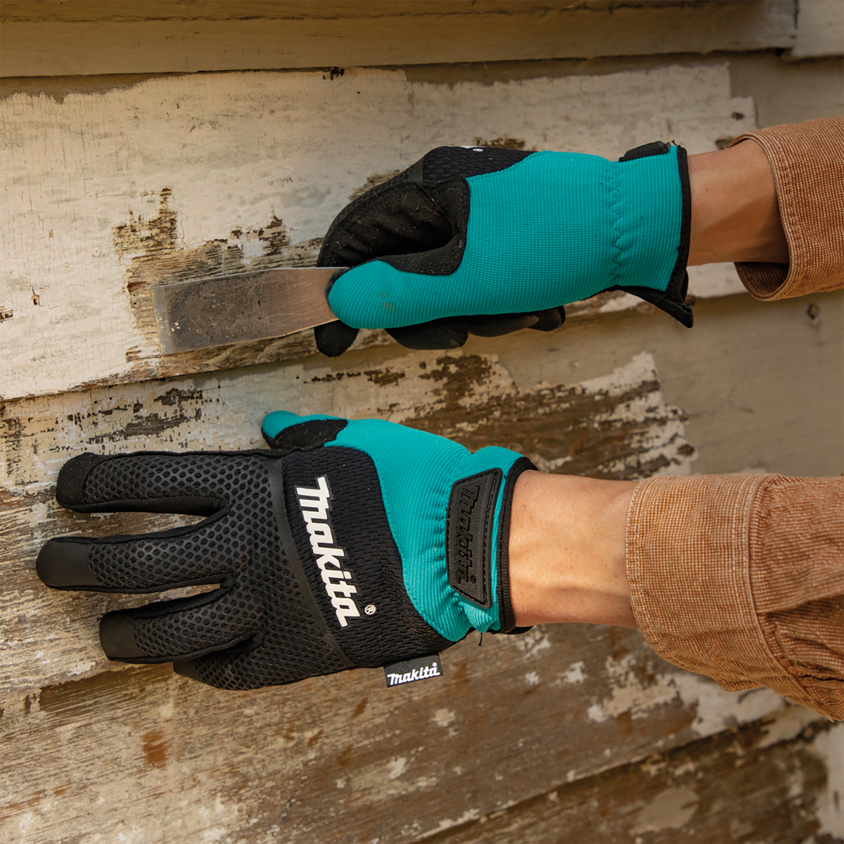 Makita P-84660 Open Cuff Working Gloves Large