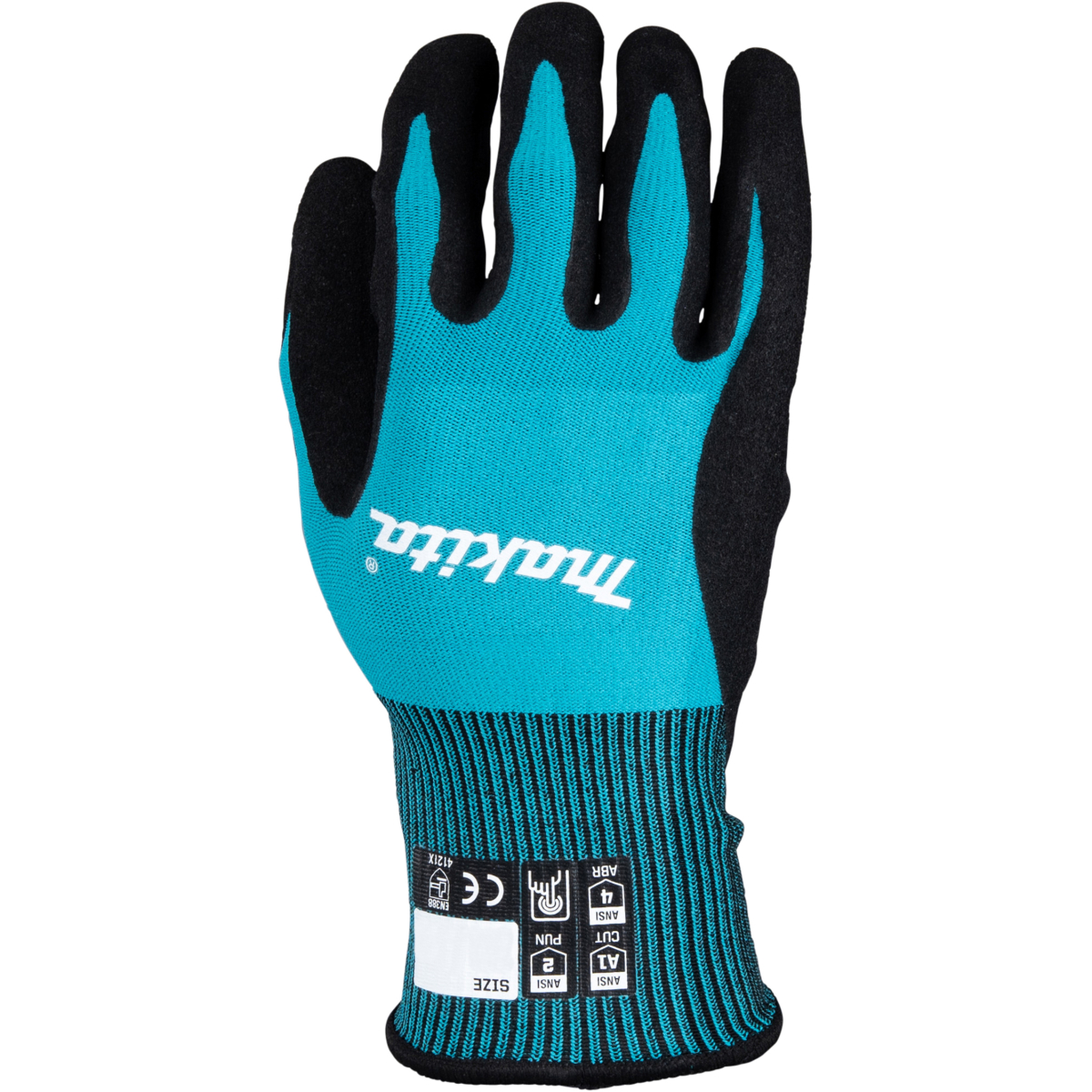 Makita P-84682 Cut Level 1 Nitrile Coated Dipped Gloves - Medium