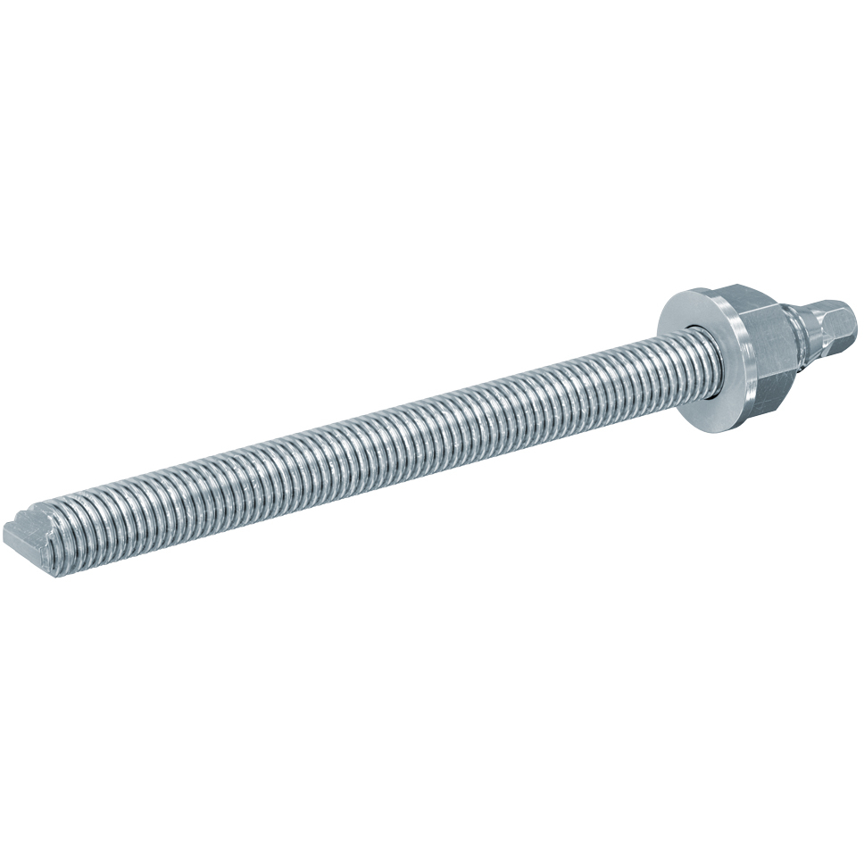 Fischer 50287 Threaded Rod RG M16 x 165mm Gvz Steel Grade 5.8 Pack x 10