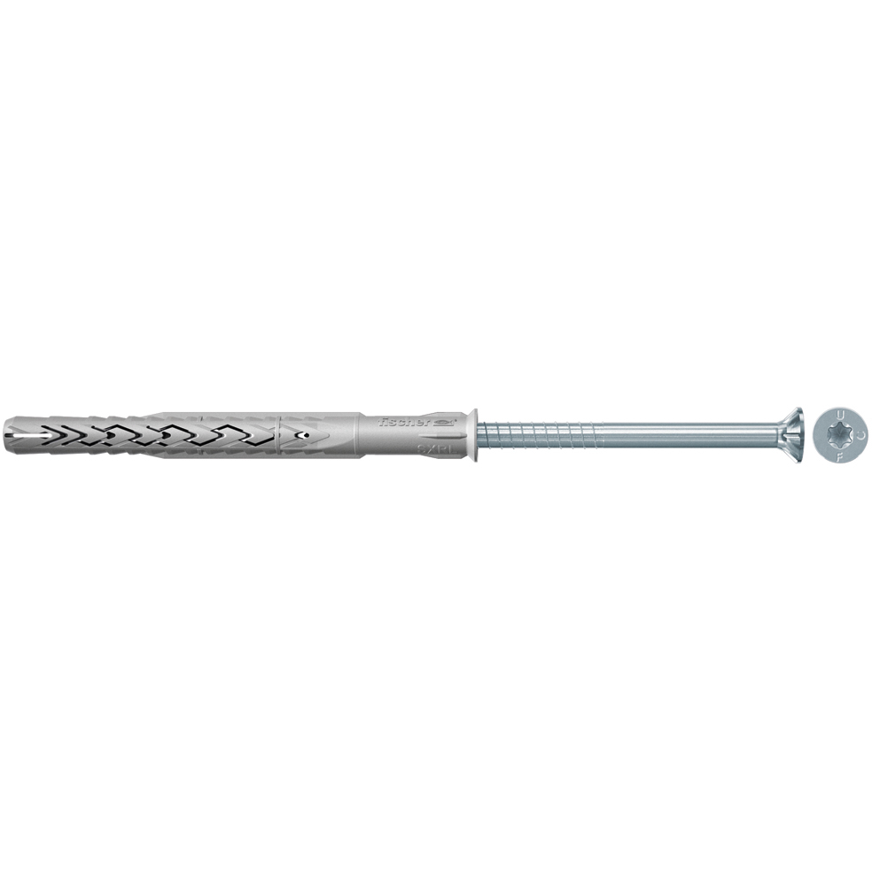 Fischer 530930 Frame Fixing SXRL 14 x 330 T Zinc-Plated Steel Pack x 20