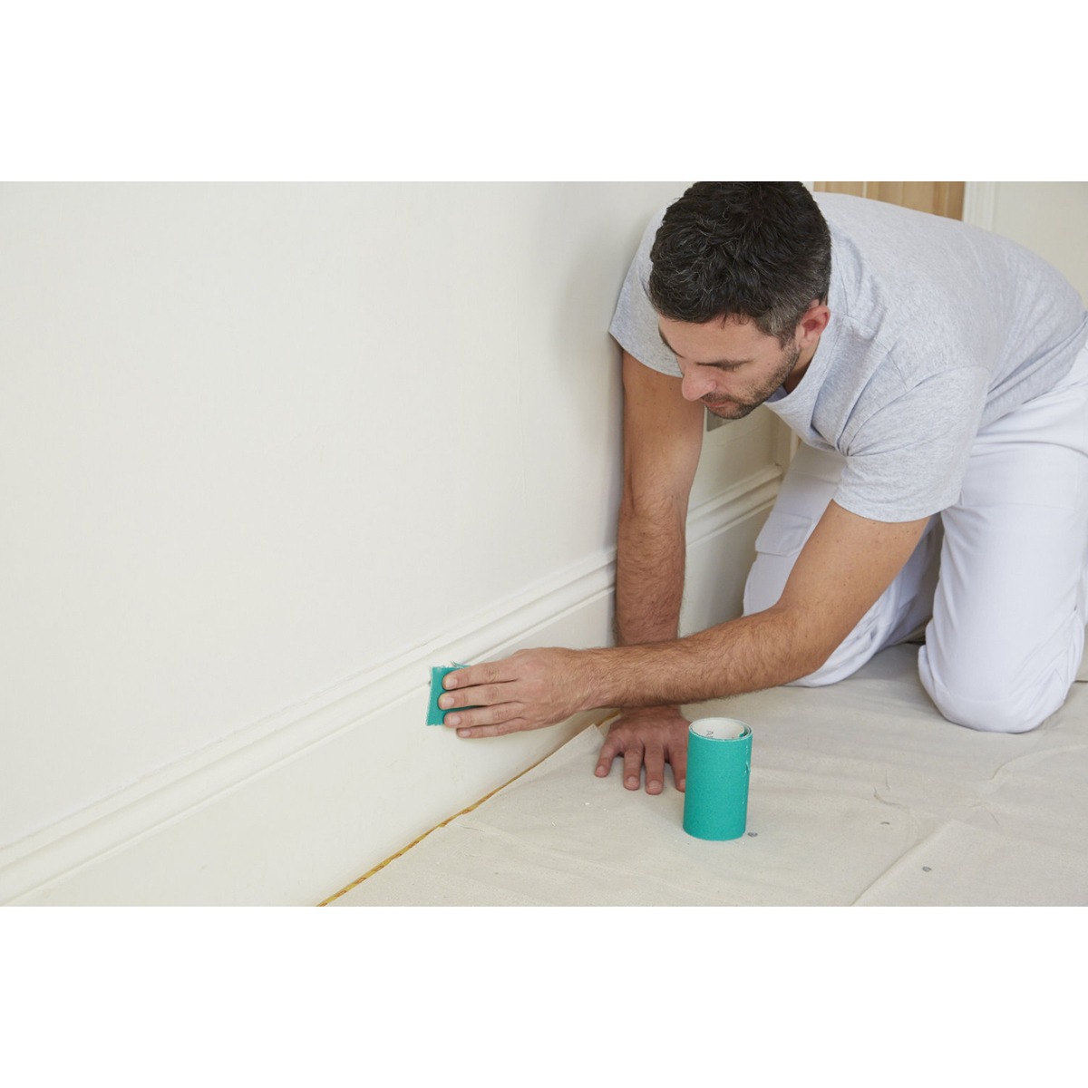ProDec PAALX80Green Aluminium Oxide Sanding Paper Roll 115mm x 10m 80G Extra Coarse