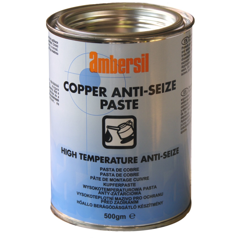 Ambersil 30239-AA Copper Anti Seize Paste 500g Tin x Twelve (Carton of 12)
