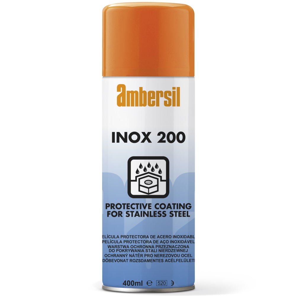 Ambersil 30299-AA Inox 200 Anti Corrosion for Stainless Steel Surfaces 400ml (Carton of 12)