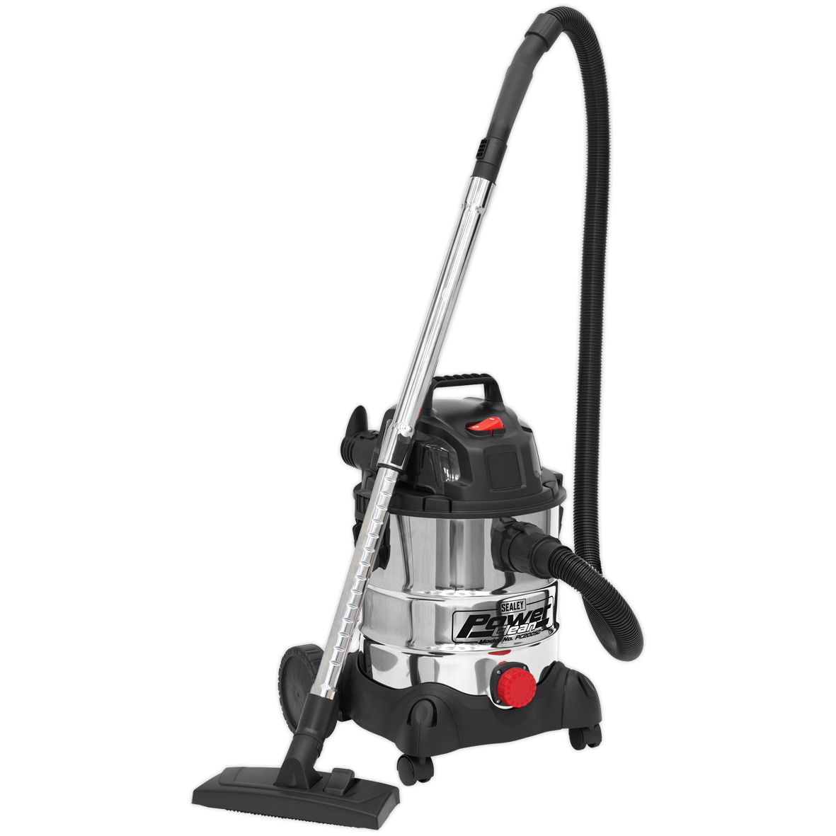 Sealey PC200SD Vacuum Cleaner Industrial Wet/Dry 20ltr 1250W/230V S...