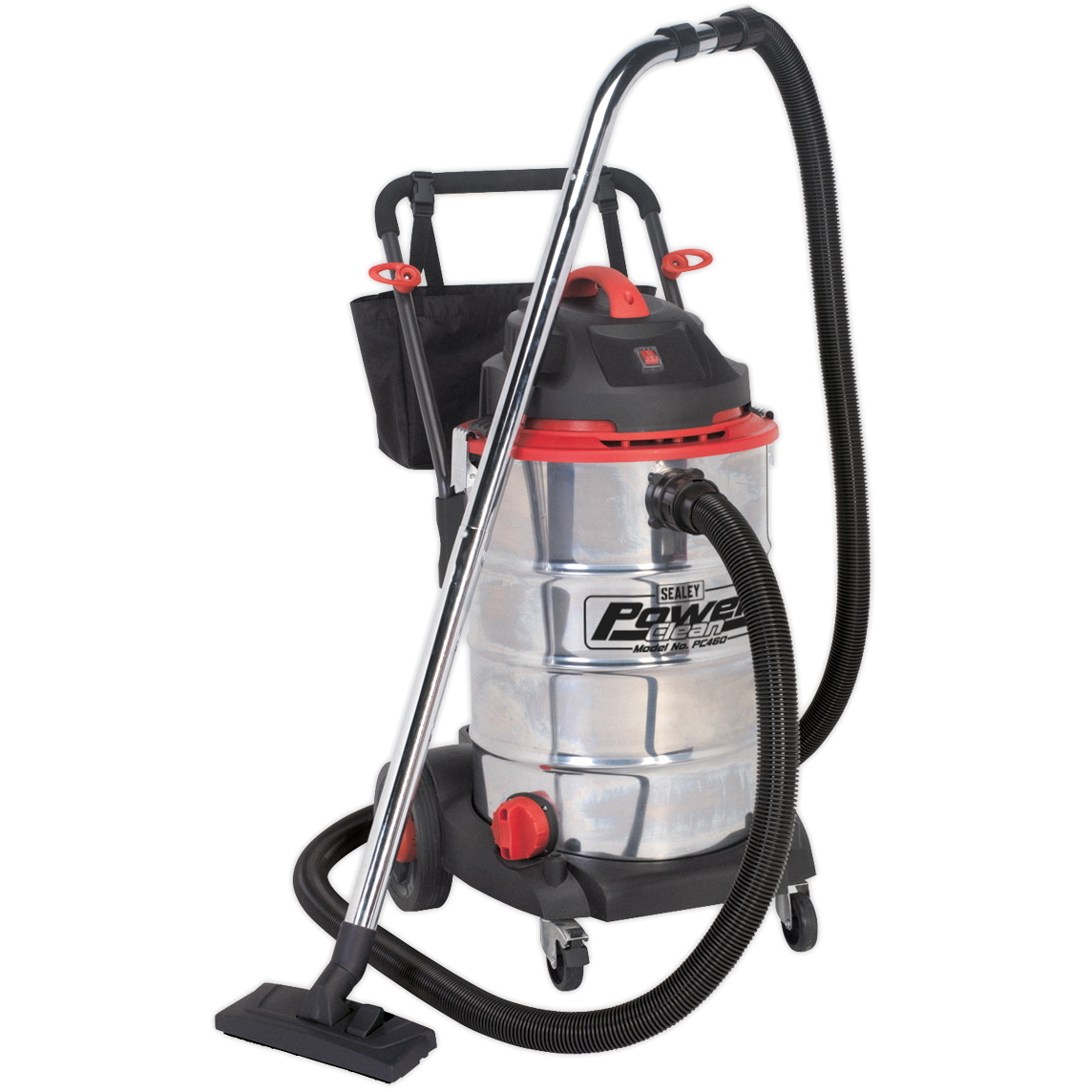 Sealey PC460 Vacuum Cleaner Wet & Dry 60ltr 1600W/230V