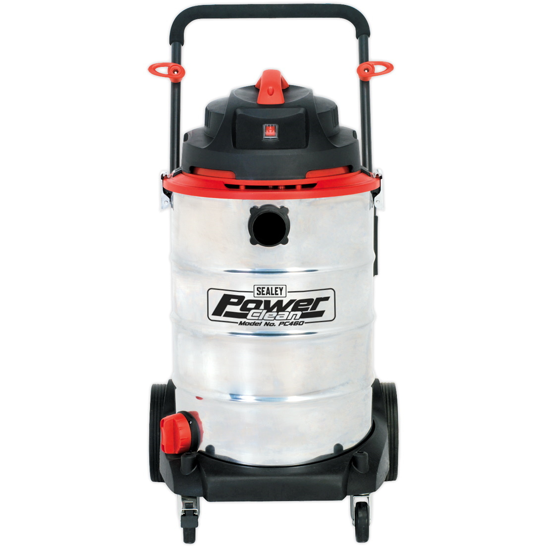 Sealey PC460 Vacuum Cleaner Wet & Dry 60ltr 1600W/230V