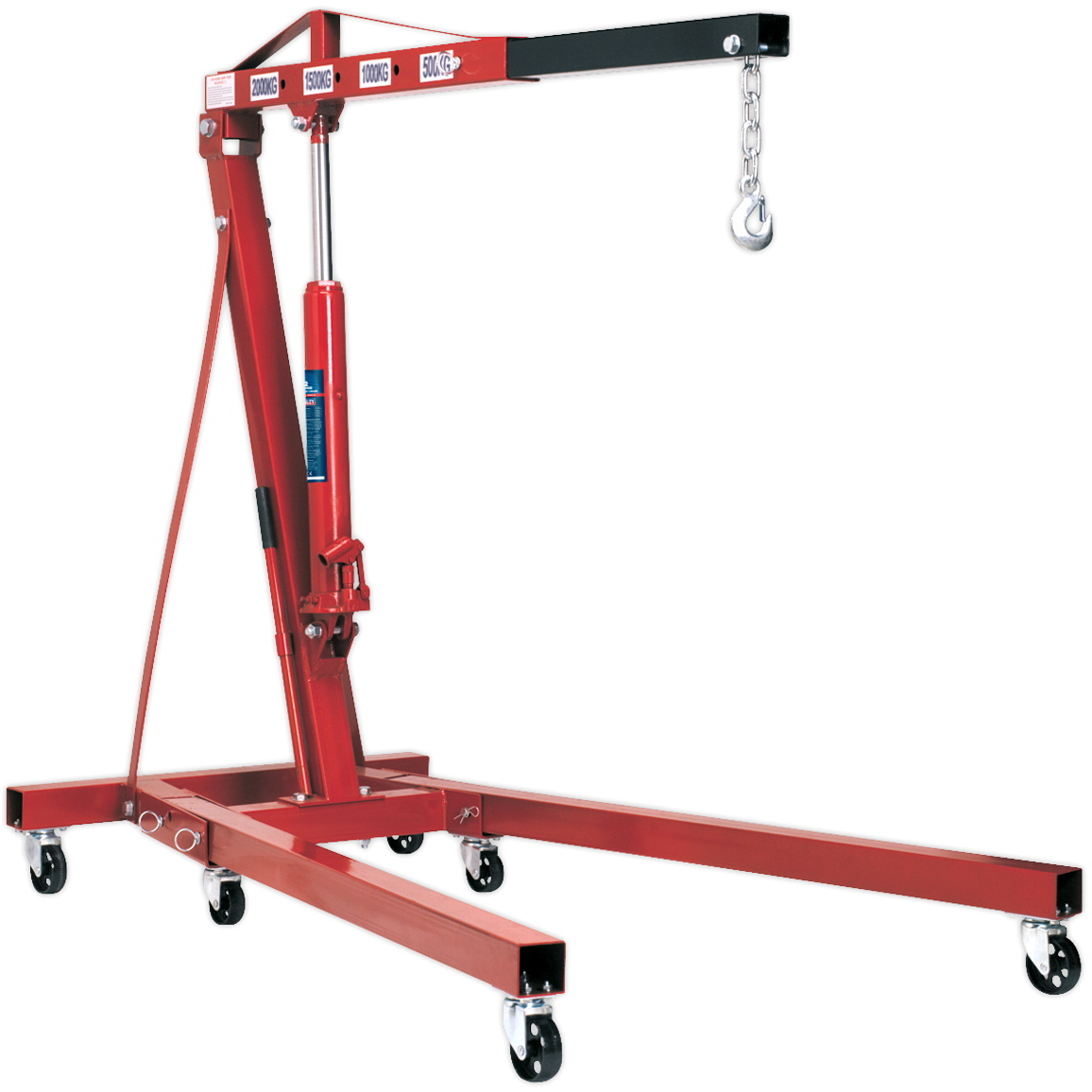 Sealey PH20 Folding Engine Crane 2tonne