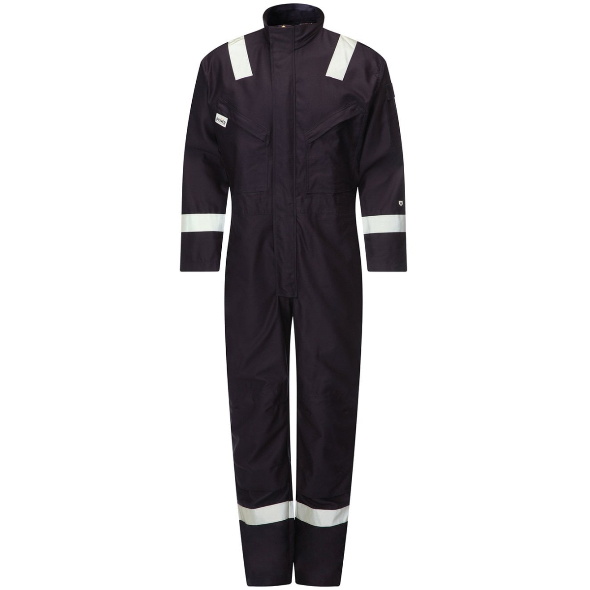 Pion&eacute;r FRASARCCOV Workwear Flame Retardant Anti-Static Arc Protection Coverall - Navy Blue - 50"