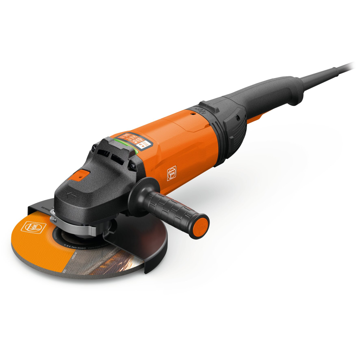 Fein Alphagrind 24-230D 9" (230mm) 2400W Angle Grinder with Soft Start and Anti Vibration