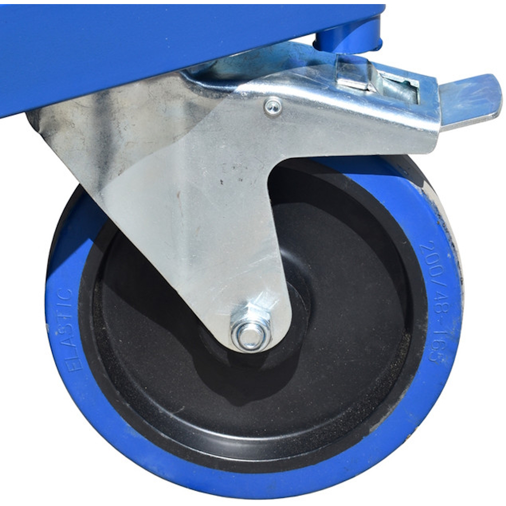 Handle-It HI-FBT-1260-PP-4MS400 Premium Plus 1200mm x 600mm Platform Truck With Mesh Sides