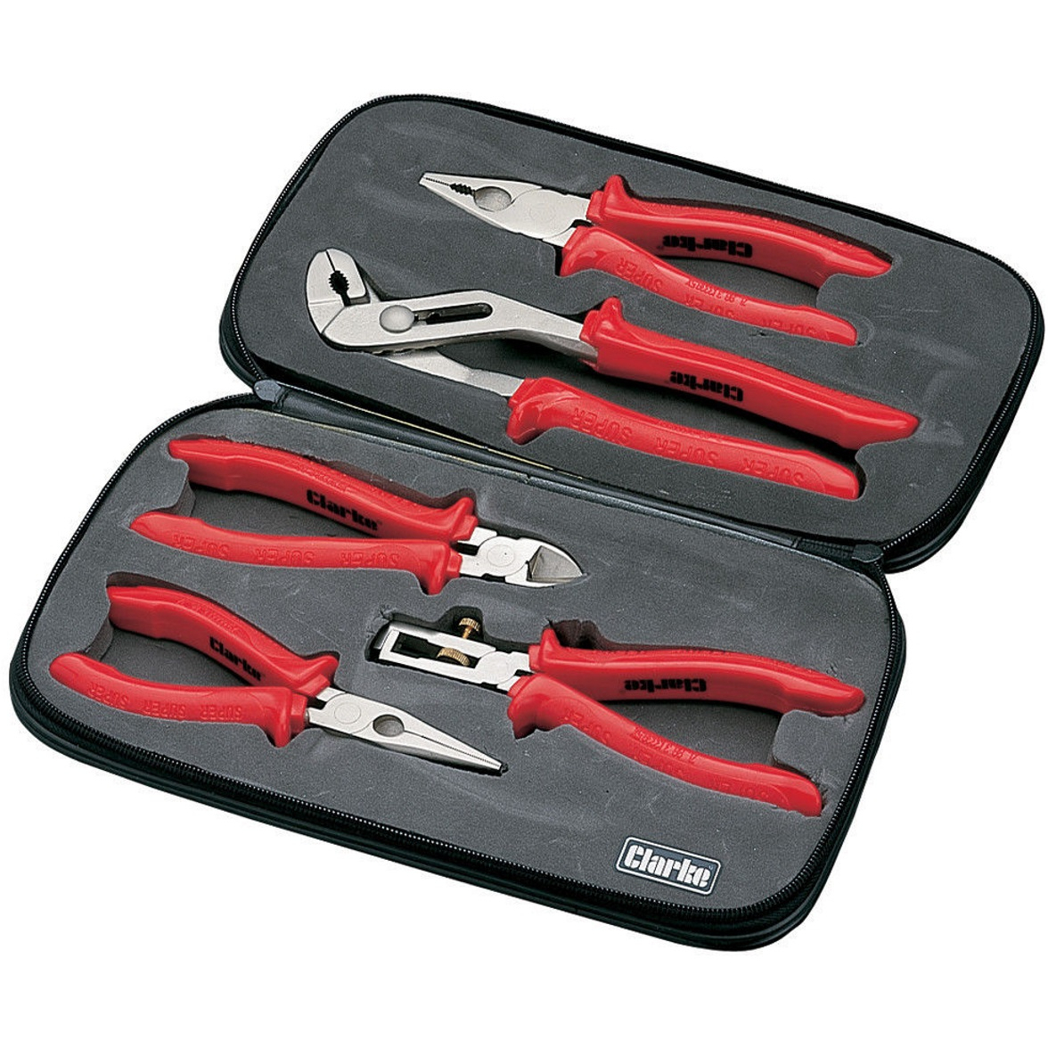 Clarke 1700497 PRO97 5 Piece Professional Pliers Set 